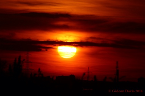 A Sunset Shot in Stuttgart
